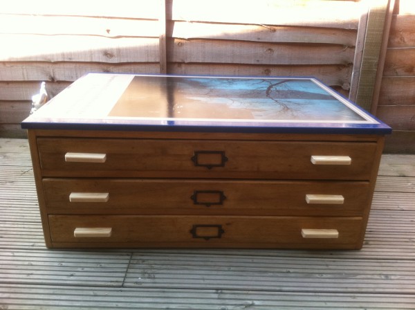 Refurbed map chest